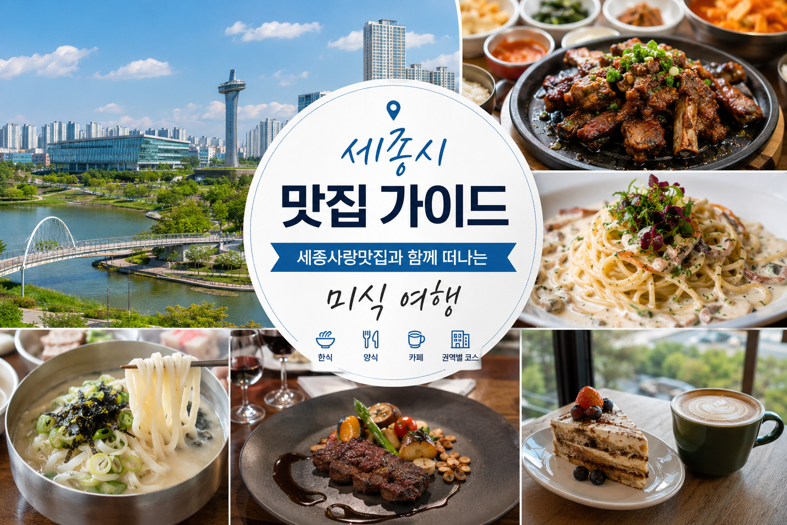 세종시 맛집 가이드: 세종사랑맛집과 공개 데이터로 보는 미식 여행 코스 대표 이미지